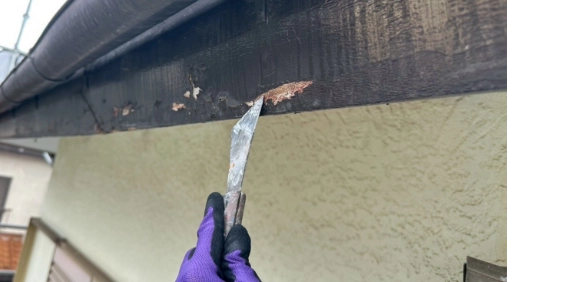 軒天・破風板の補修